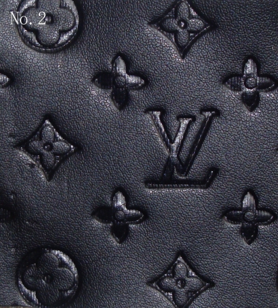 Fashion LV Black with Purple Design Vinyl Leather Fabric For Handmade –  chaofabricstore