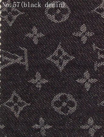 LV Fabric White on Blue Jacquard Fabric – FabricViva