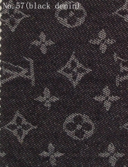 Louis Vuitton Inspired fabric by the yard Louis vuitton fabric black Lv  Inspired fabric by the yard