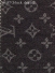 Louis Vuitton Fabric No.57 (black denim)