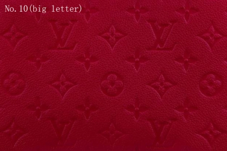 LV leather No.10(red and this one is regular size letter）