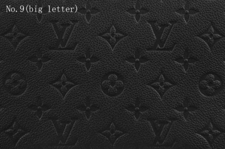 LV leather No.9(black and this one is regular size letter）