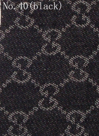Gucci Fabric No.40(black gucci denim fabric)